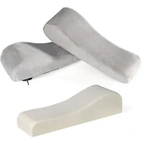 2# gray Home chair armrest pad, memory foam elbow pillow AZ18385