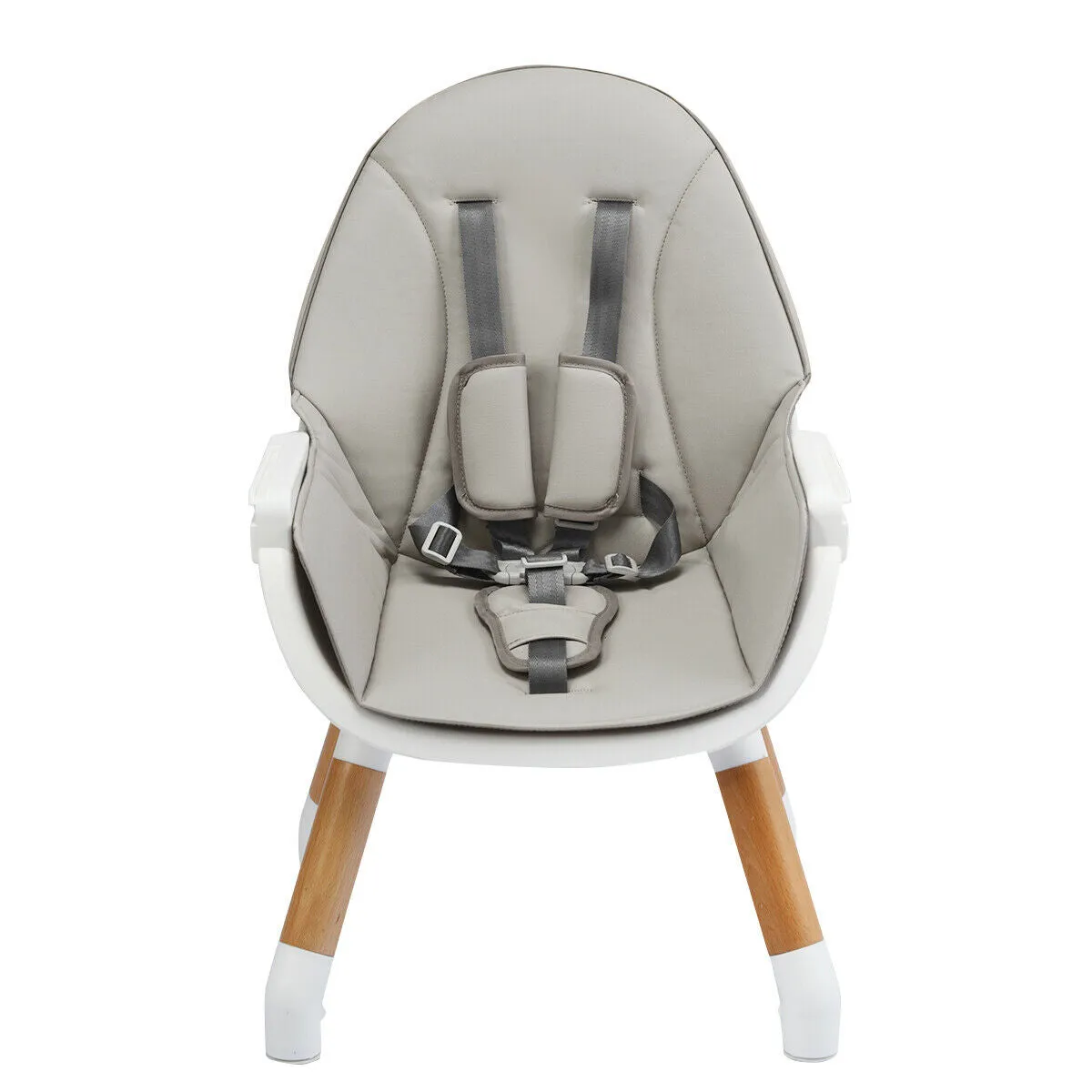 4 in 1 Modern Baby High Chair with Safety Harness