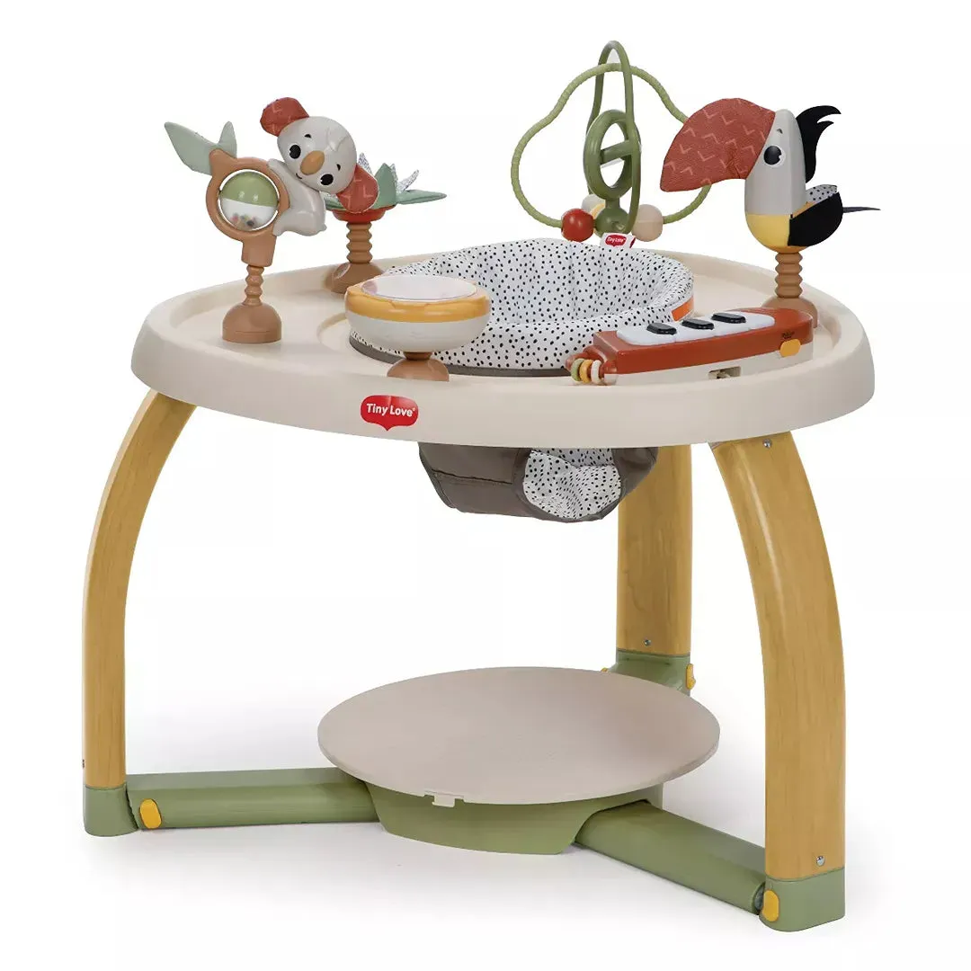 5-in-1 Deluxe Stationary Activity Center - Boho