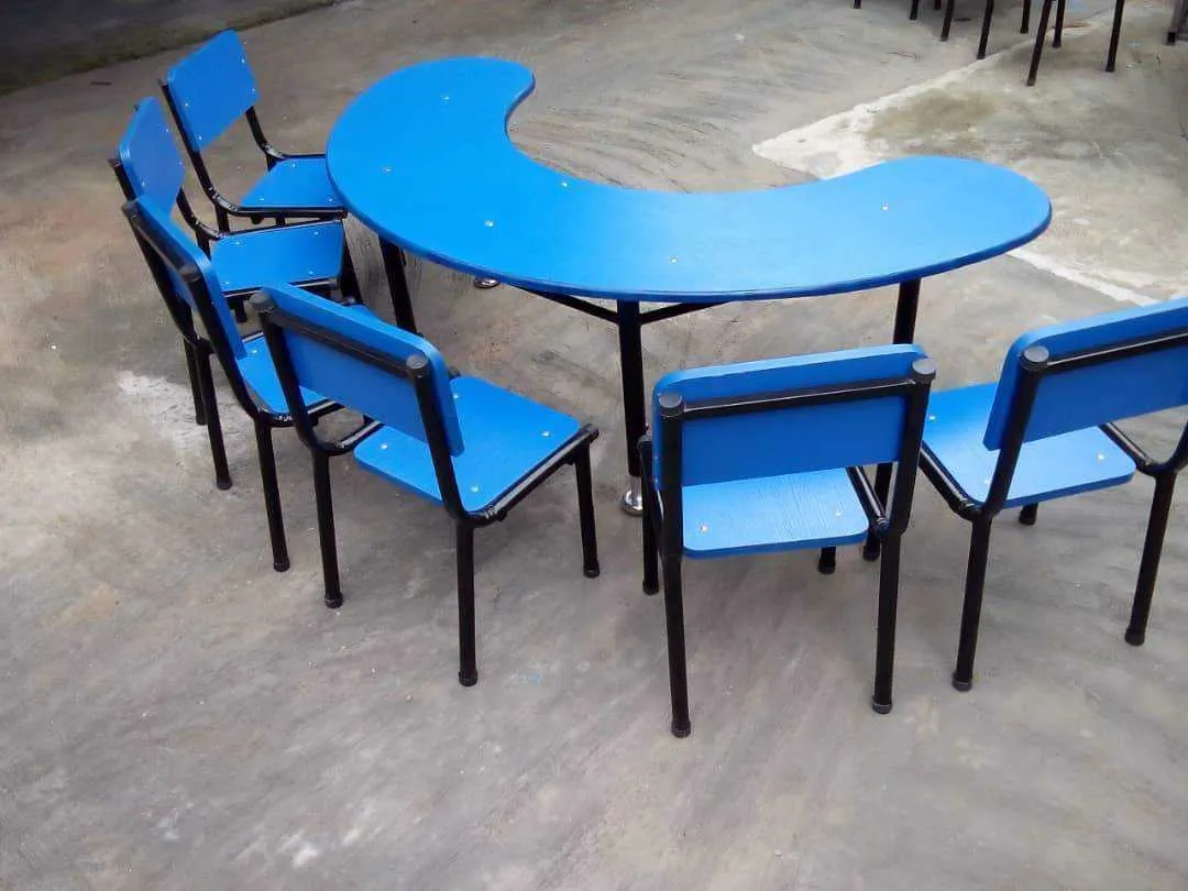 6-Seat kidney activity table -TRN 19