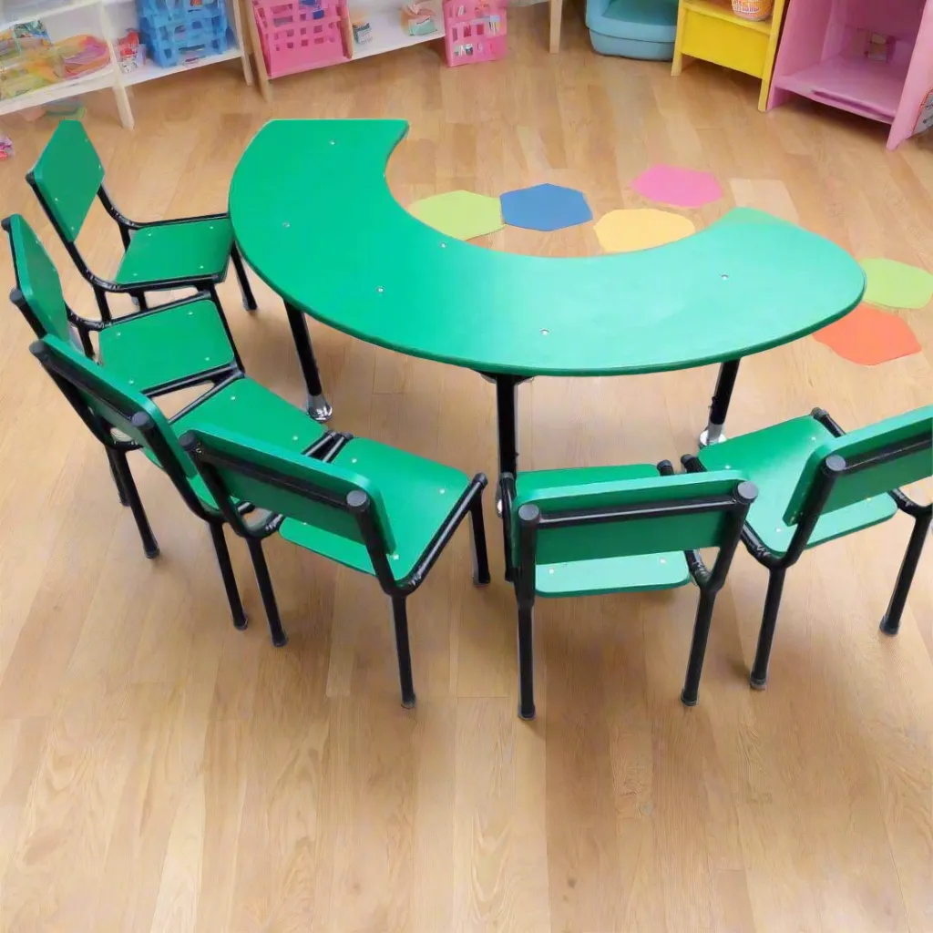 6-Seat kidney activity table -TRN 19