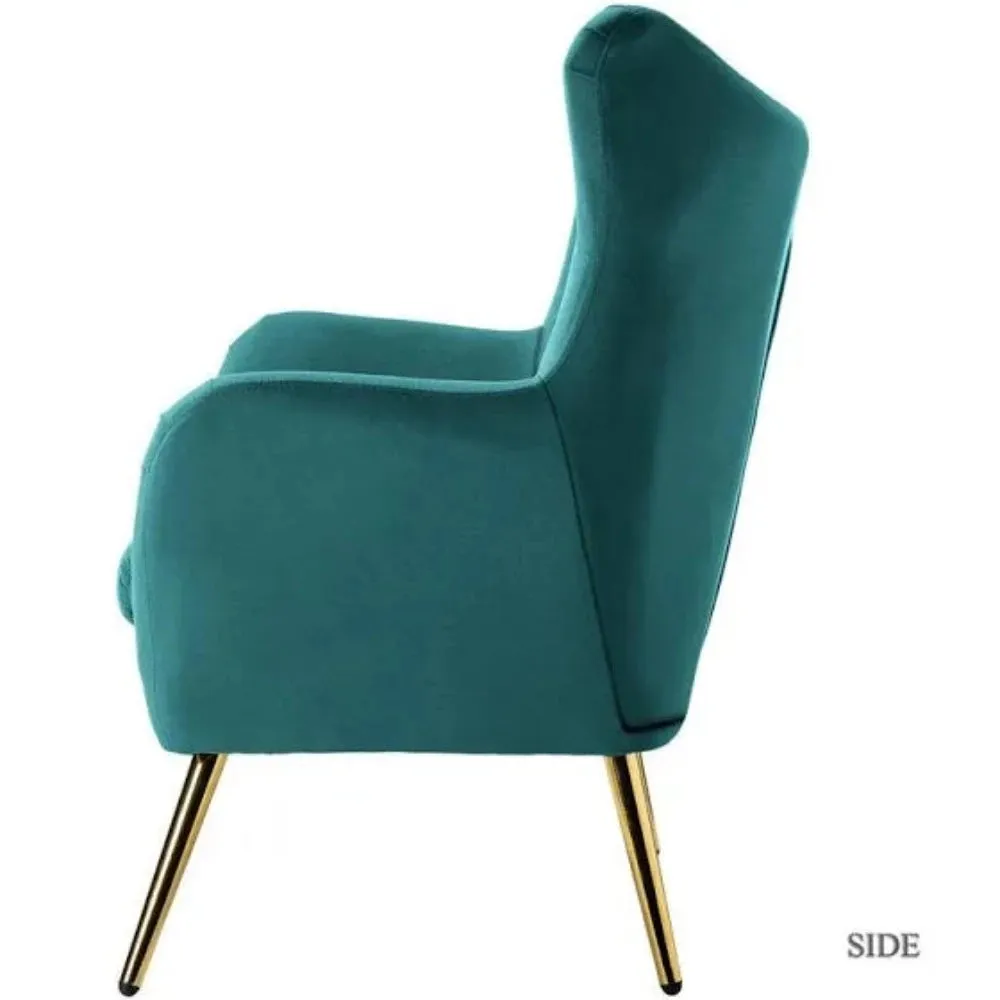 Becky Suede Accent Chair