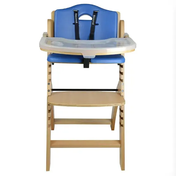 Beyond Junior Y High Chair - Natural Blueberry (See Description)