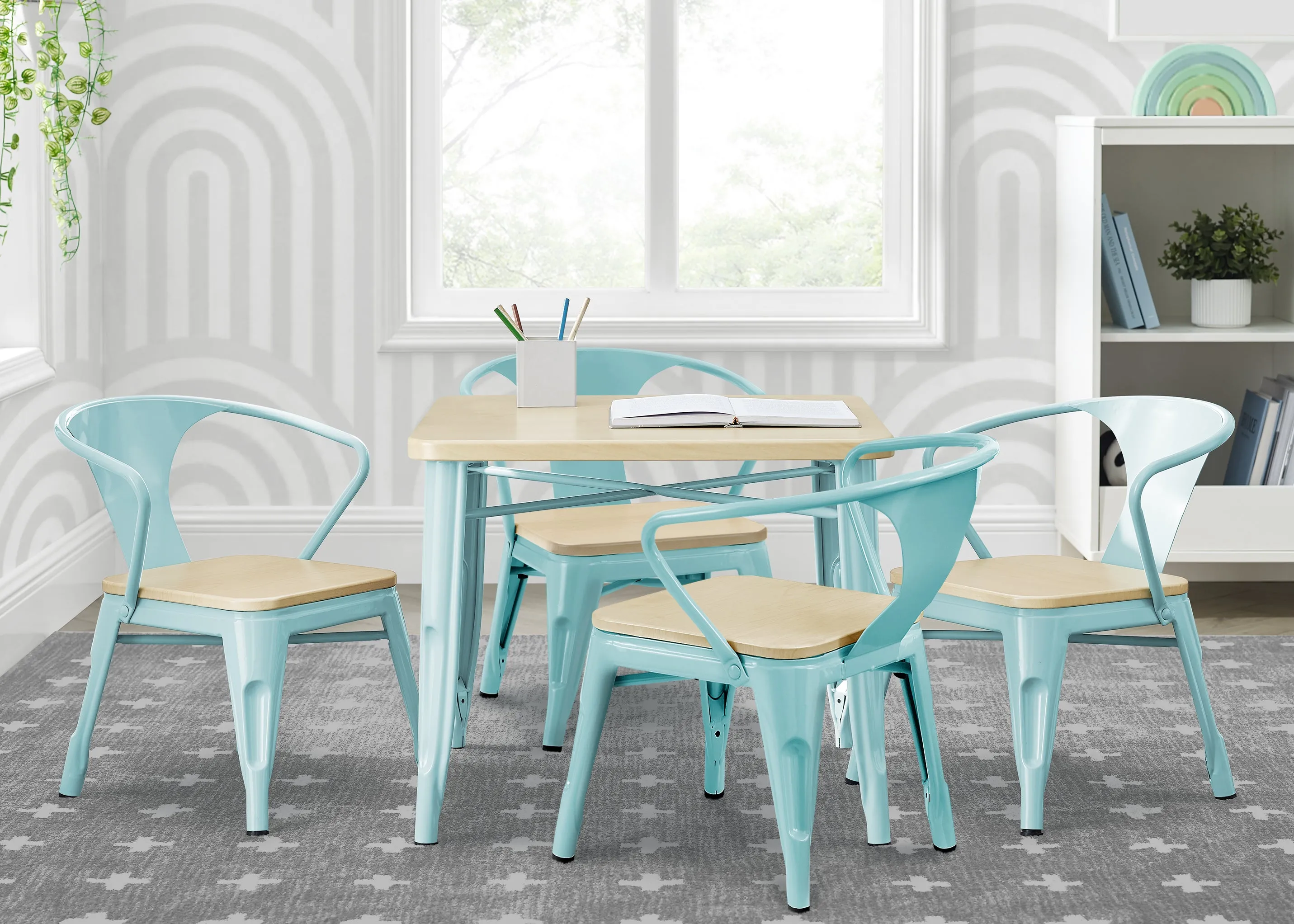 Bistro Table and 4 Chair Set