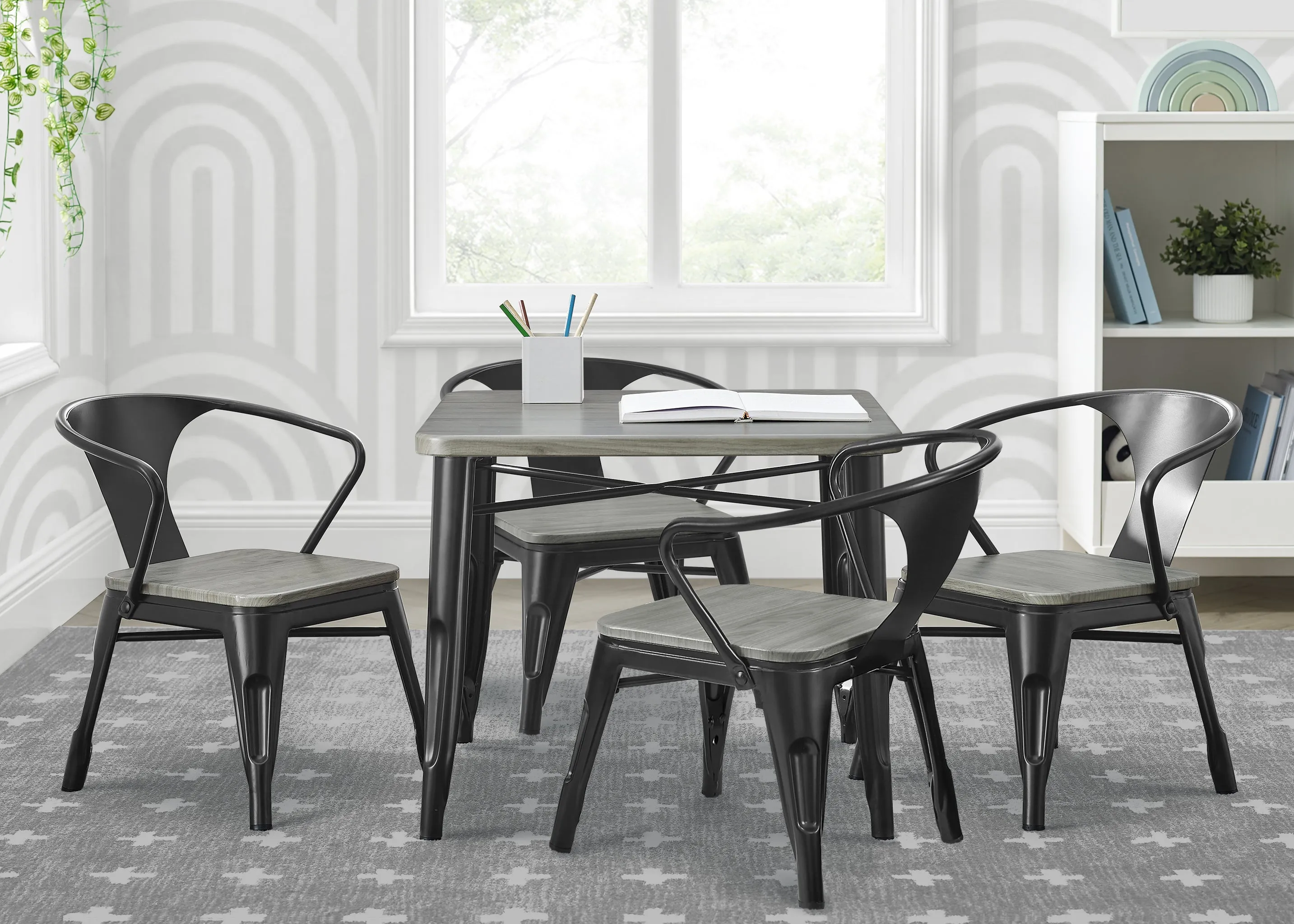 Bistro Table and 4 Chair Set