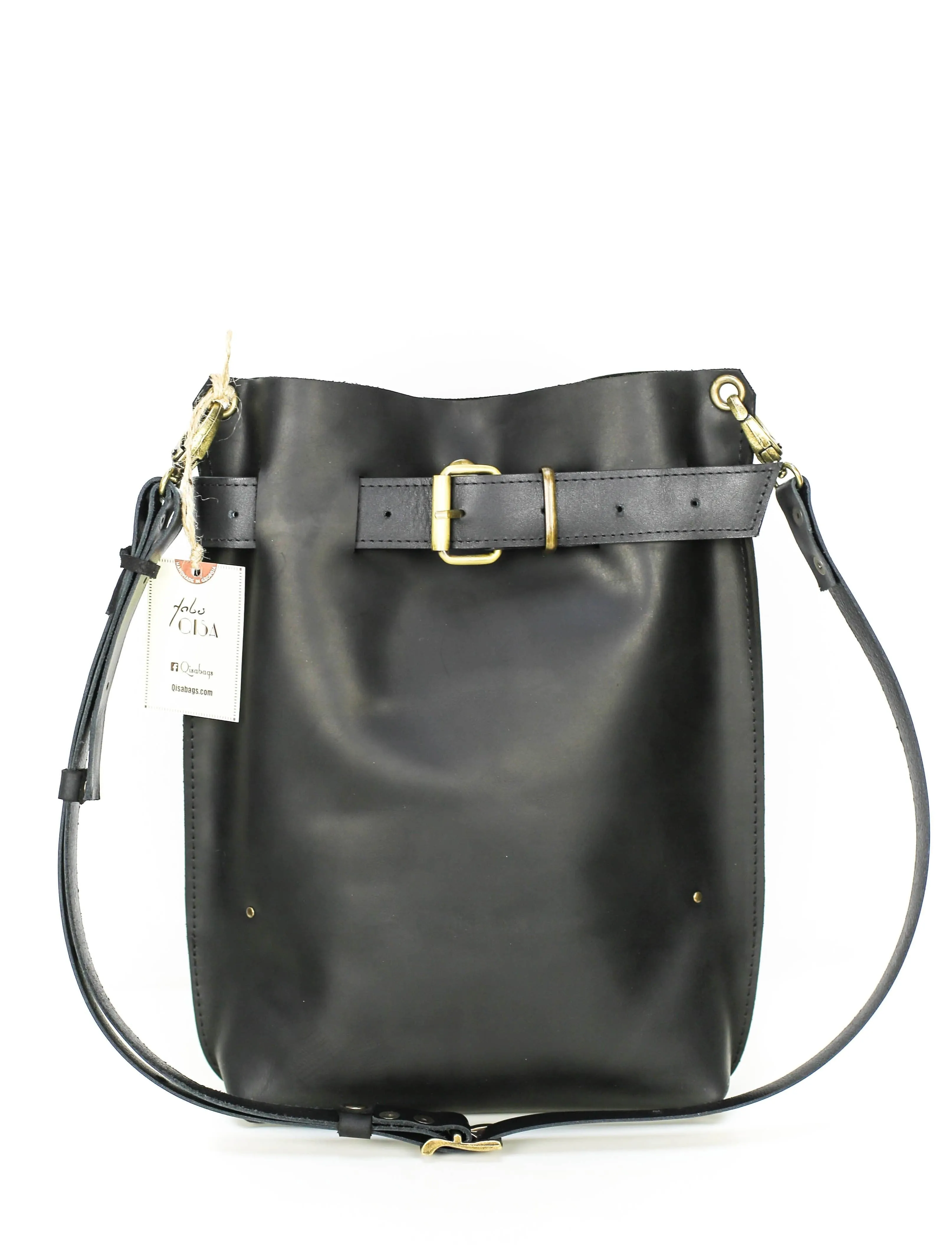 Black Leather Bag