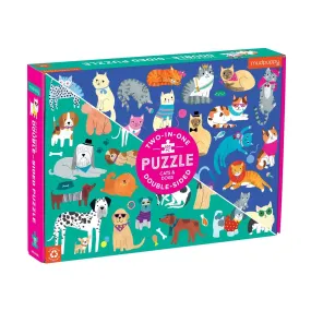 Cats & Dogs Double Sided Puzzle