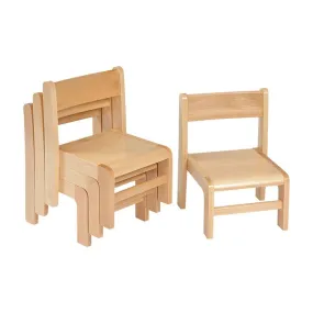 Classic Stacking Chair 4pk H260mm