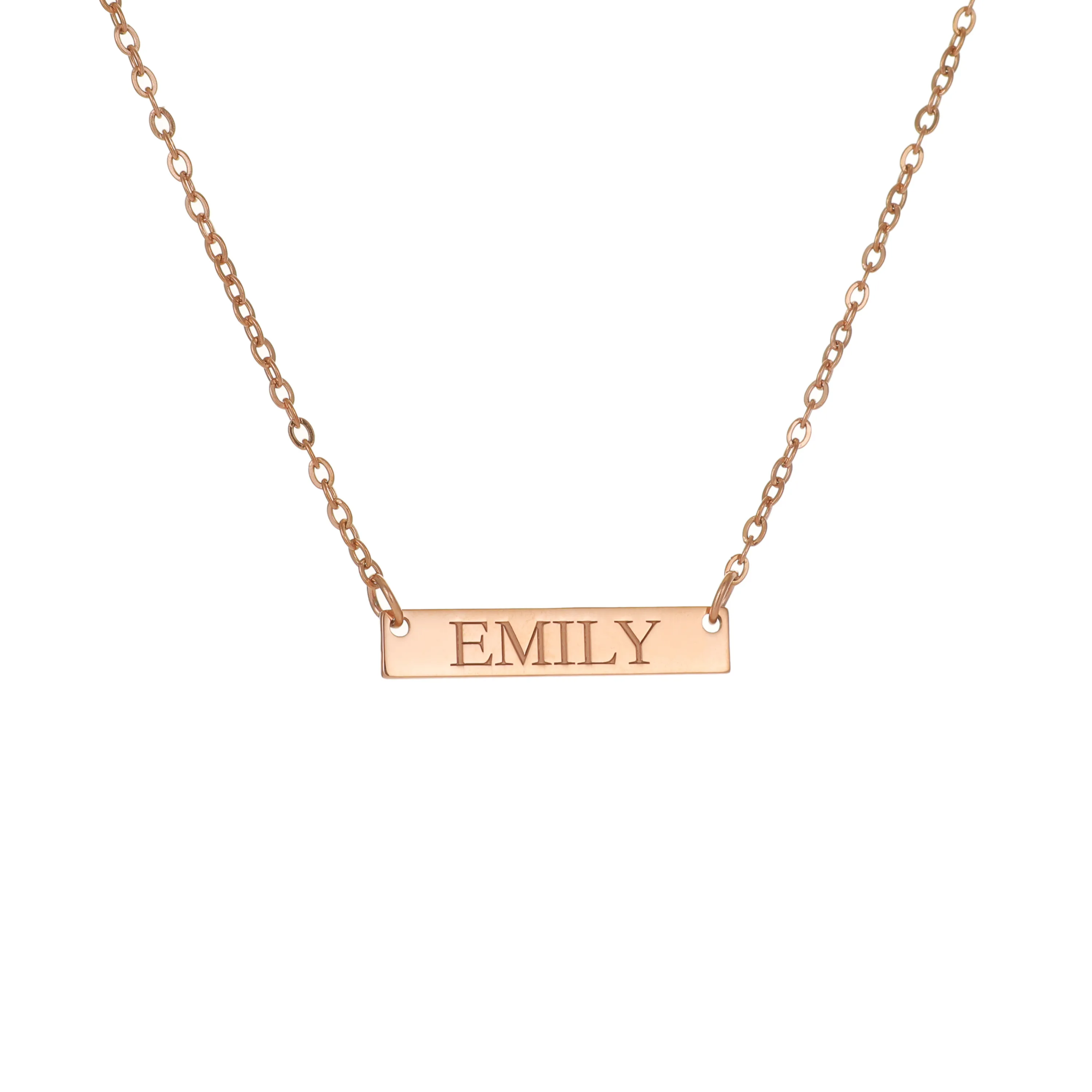 Custom Nameplate Necklace