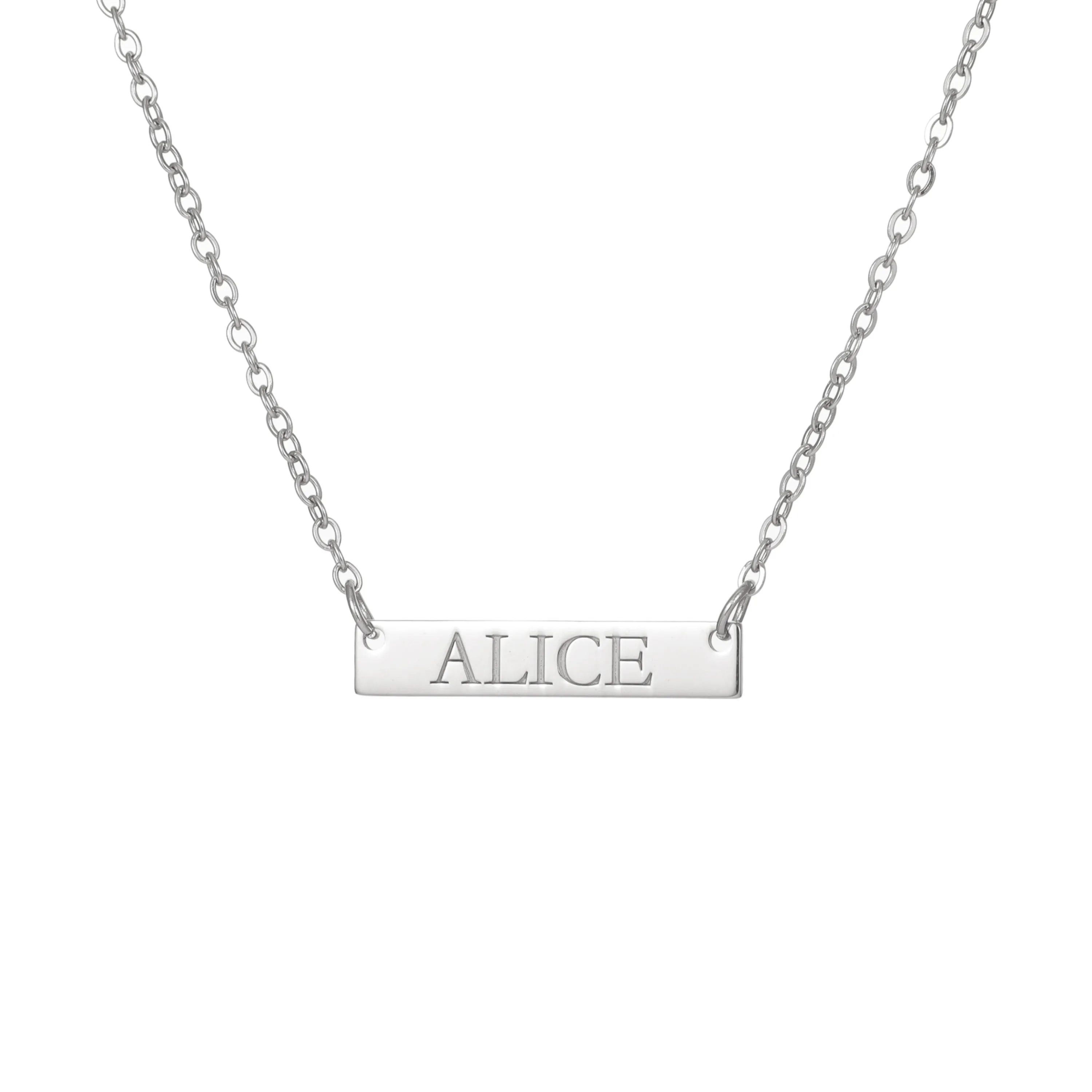 Custom Nameplate Necklace