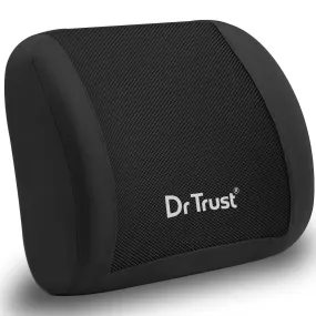 Dr Trust USA Backrest Pillow 305 - Targeted Pressure Relief for Lower Back Pain, Posture (Soft)