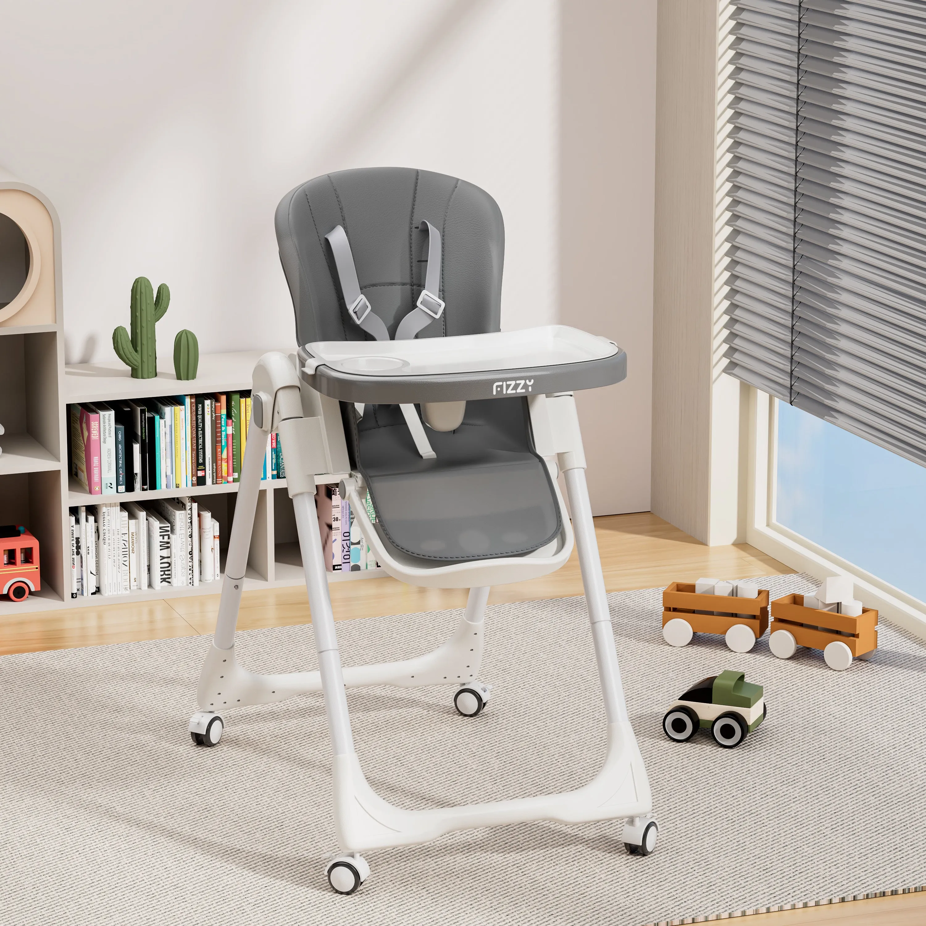 Fizzy Foldable, Adjustable and Compact High Chair