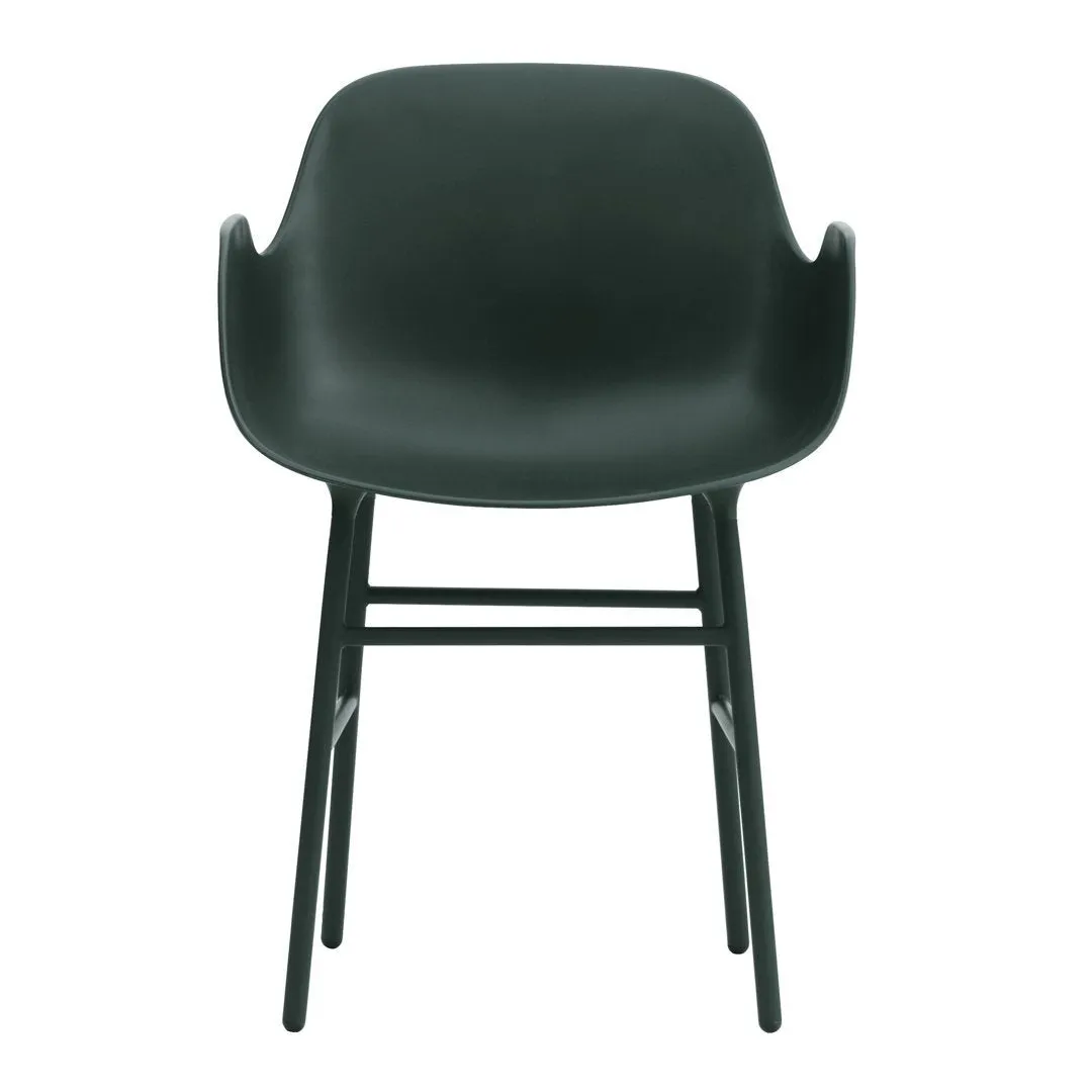 Form Armchair - Metal Legs