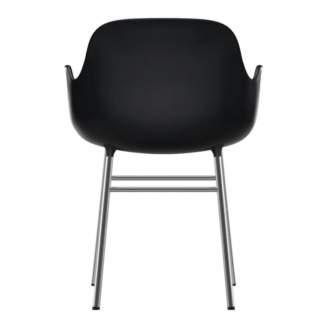 Form Armchair - Metal Legs