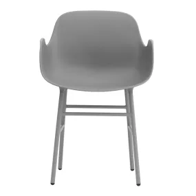 Form Armchair - Metal Legs