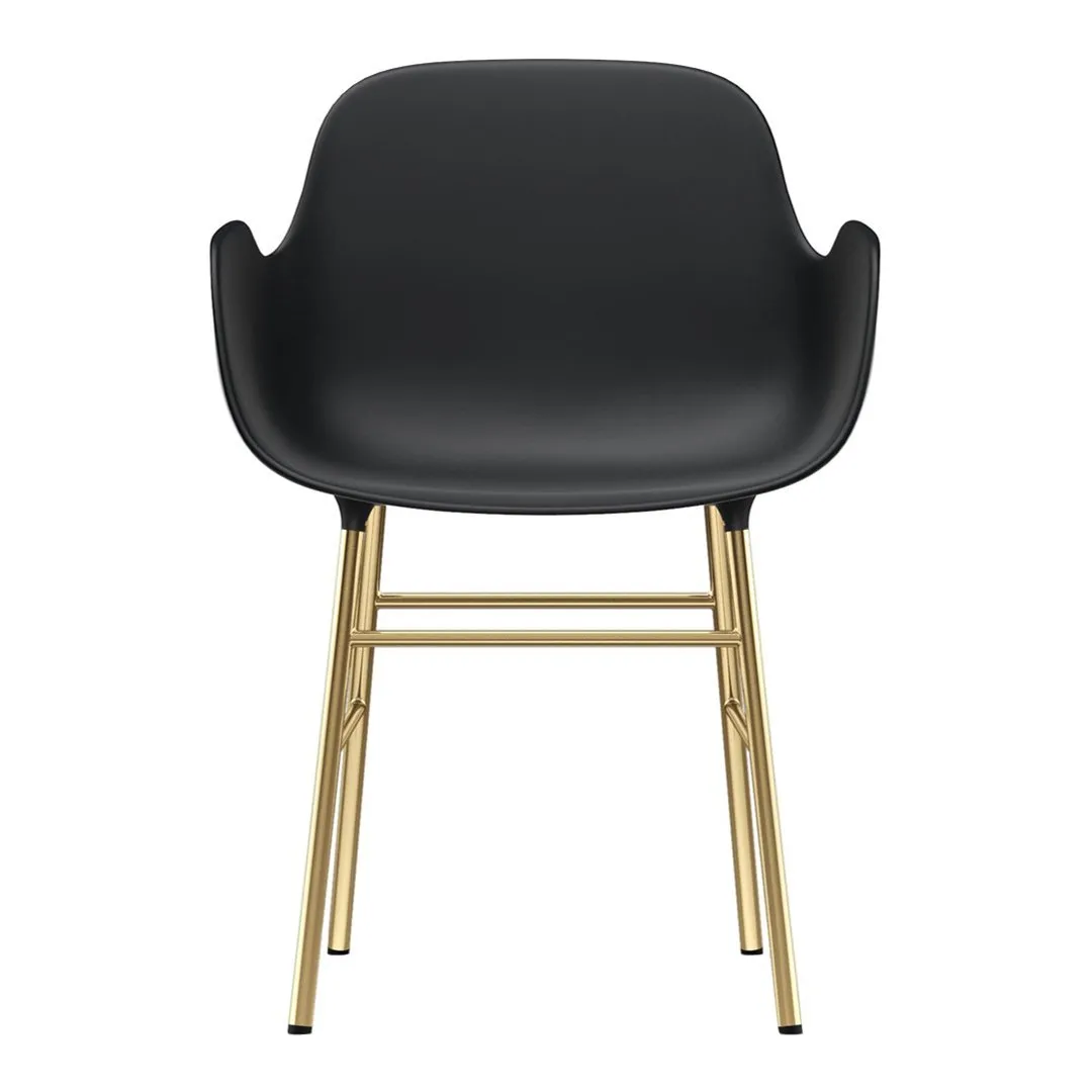 Form Armchair - Metal Legs