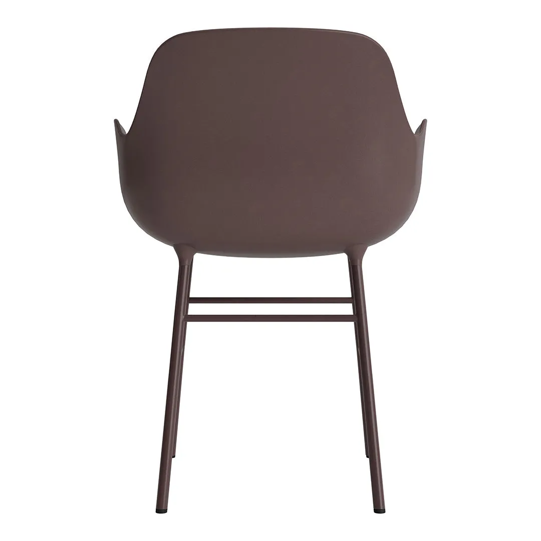 Form Armchair - Metal Legs