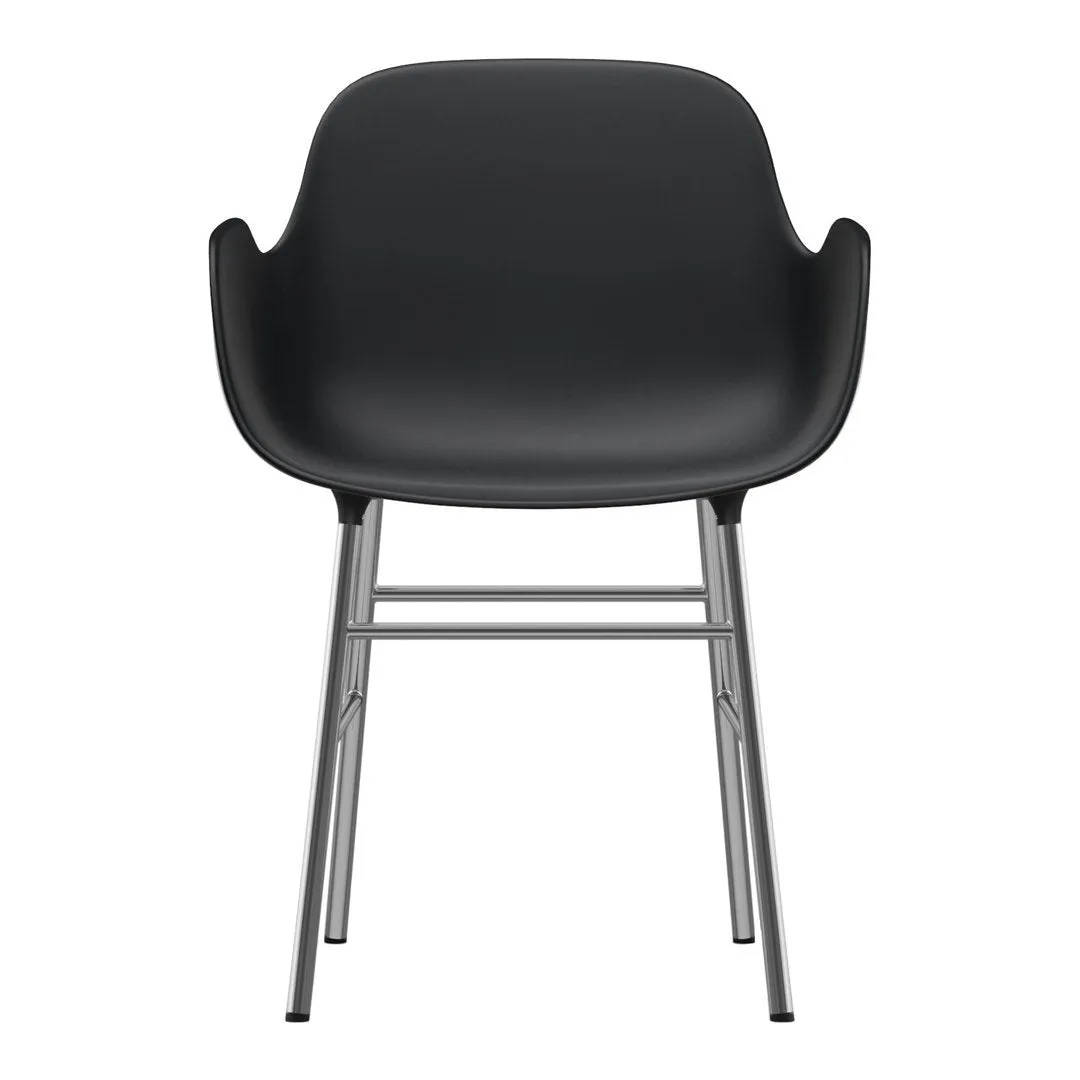 Form Armchair - Metal Legs