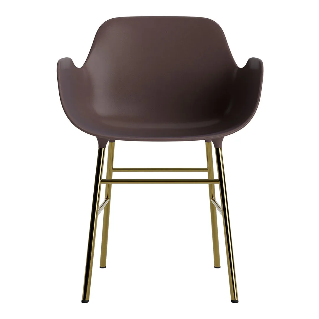 Form Armchair - Metal Legs