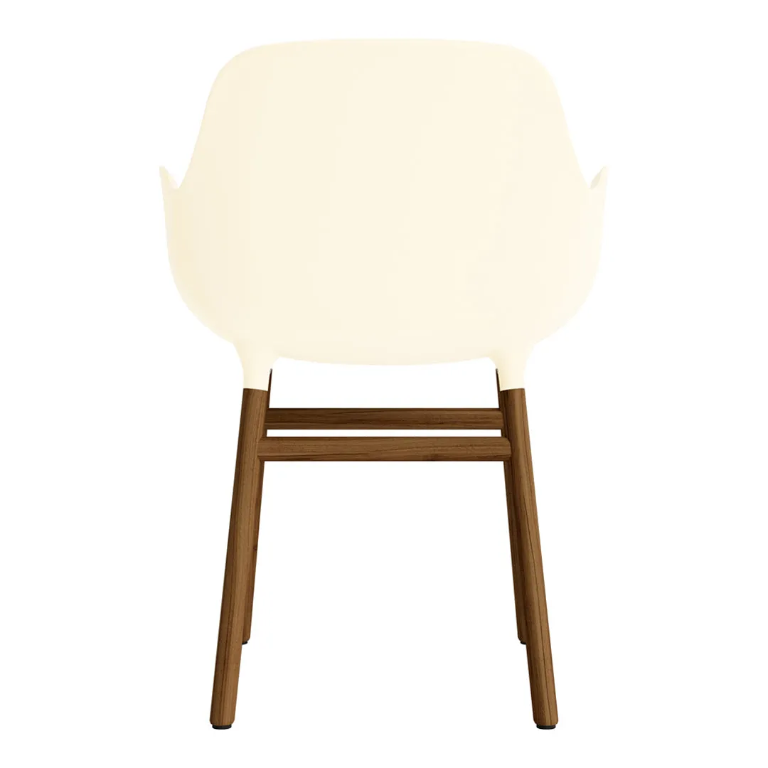 Form Armchair - Wood Legs