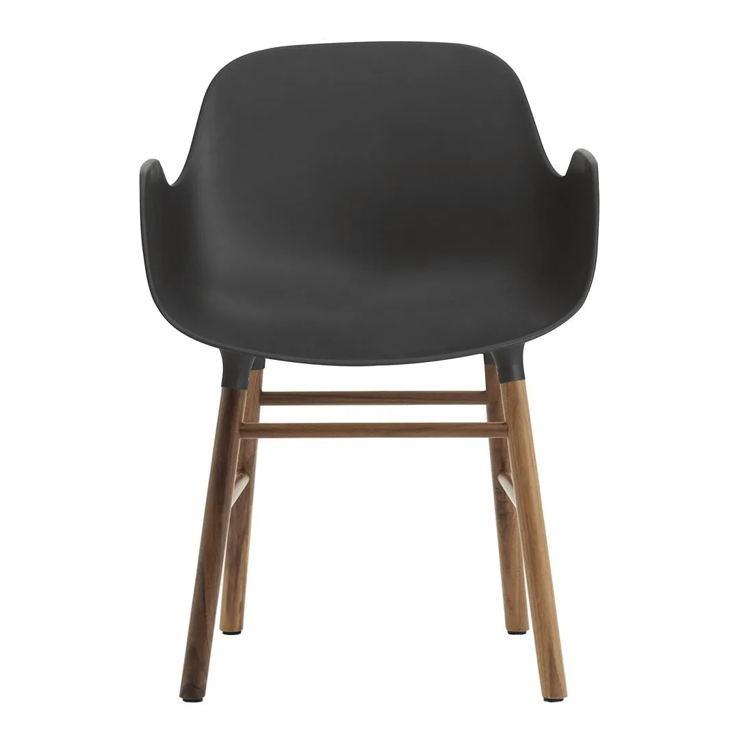 Form Armchair - Wood Legs