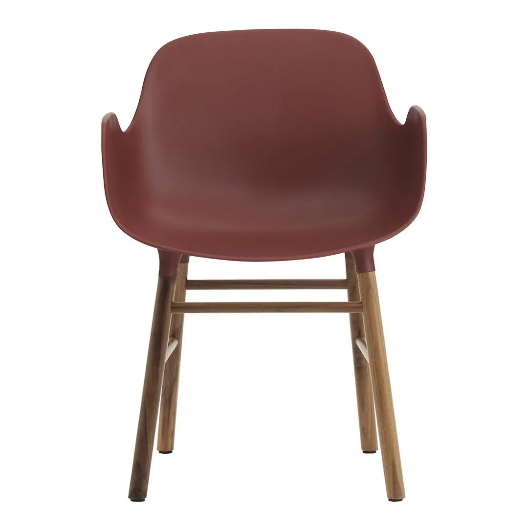 Form Armchair - Wood Legs