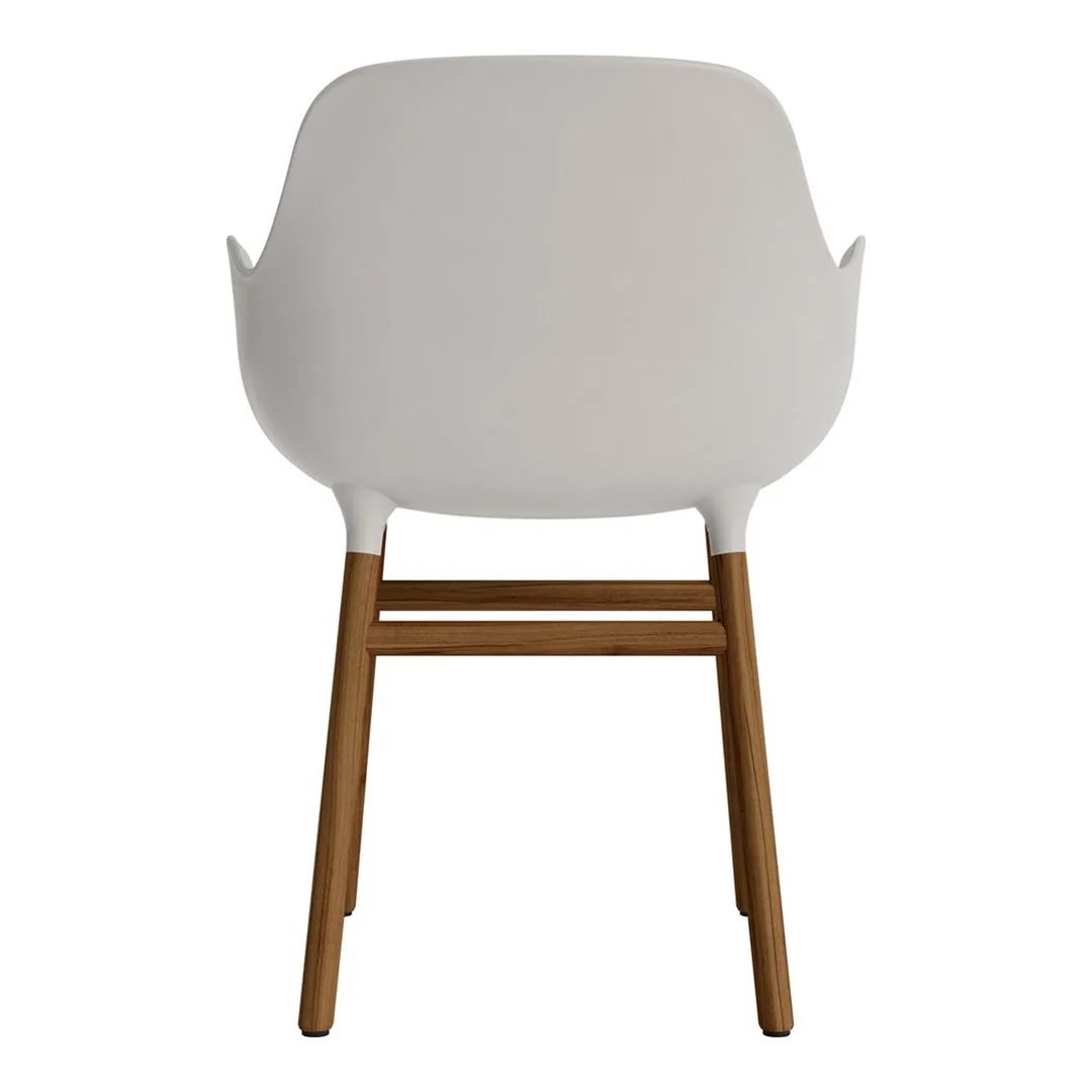 Form Armchair - Wood Legs