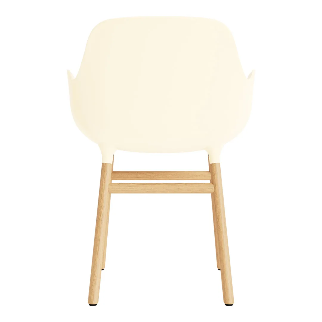 Form Armchair - Wood Legs