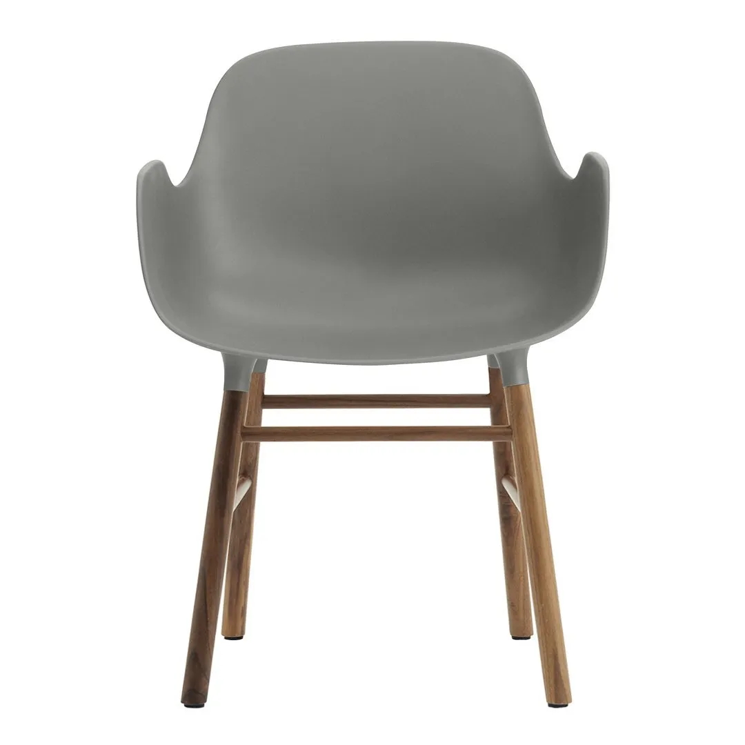 Form Armchair - Wood Legs