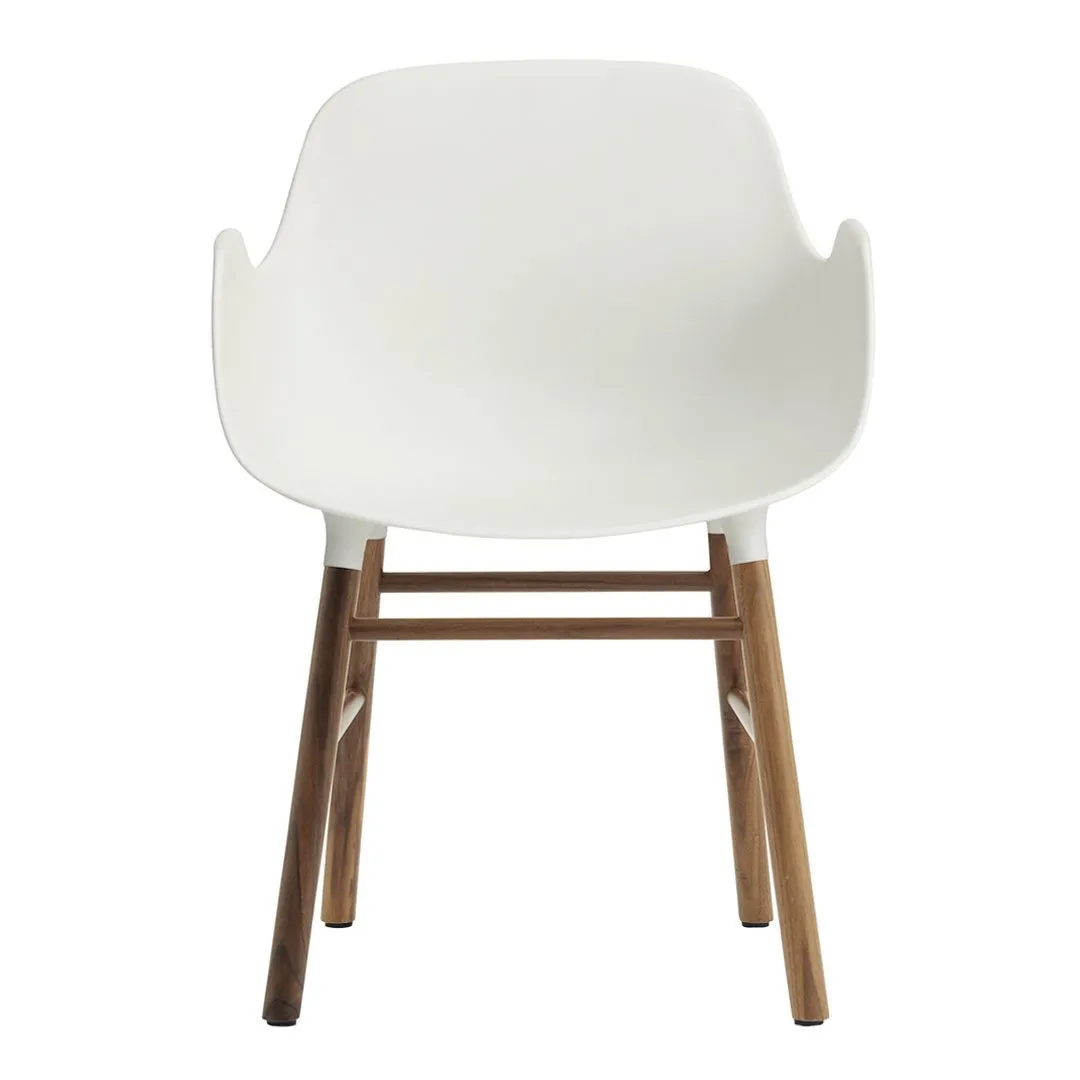 Form Armchair - Wood Legs