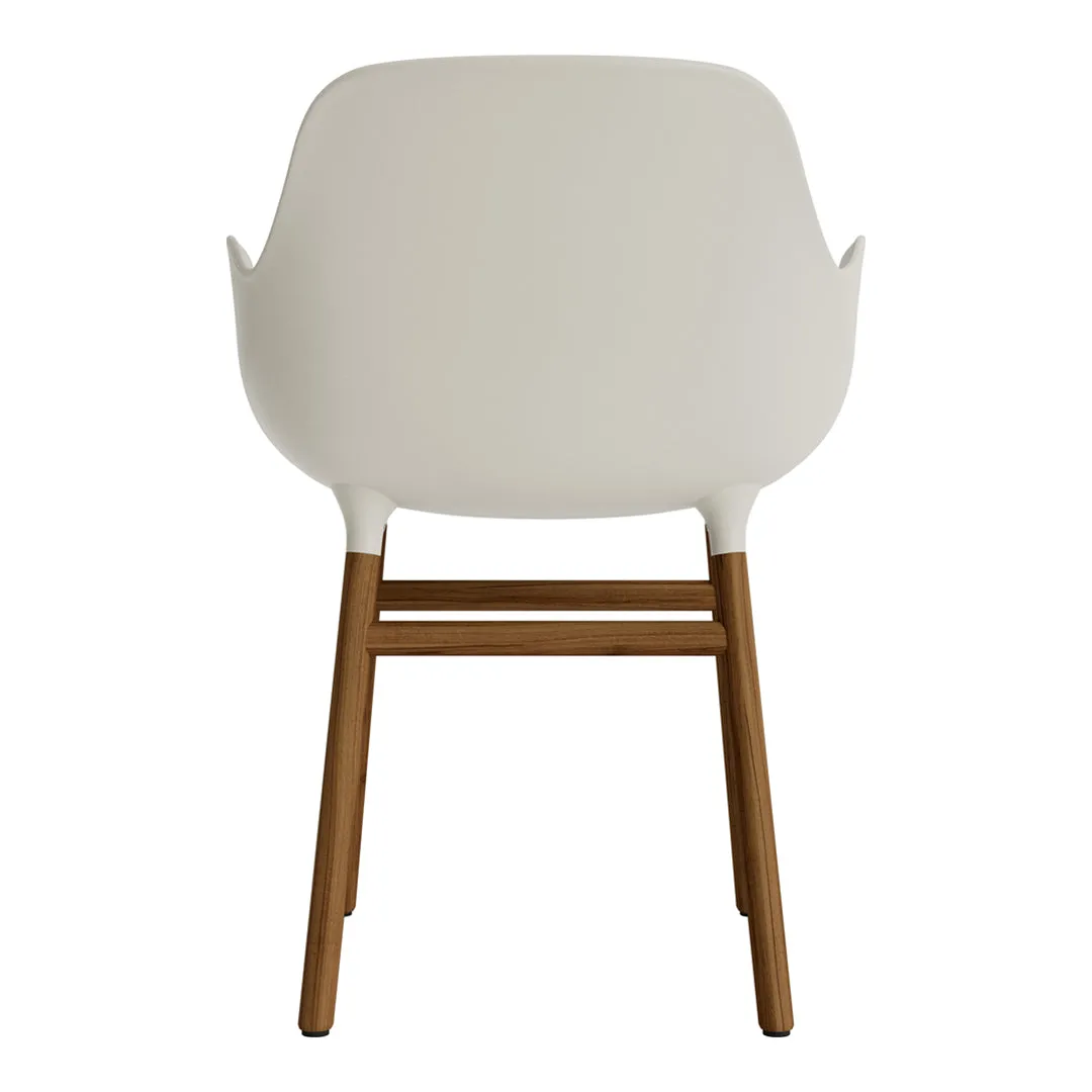 Form Armchair - Wood Legs