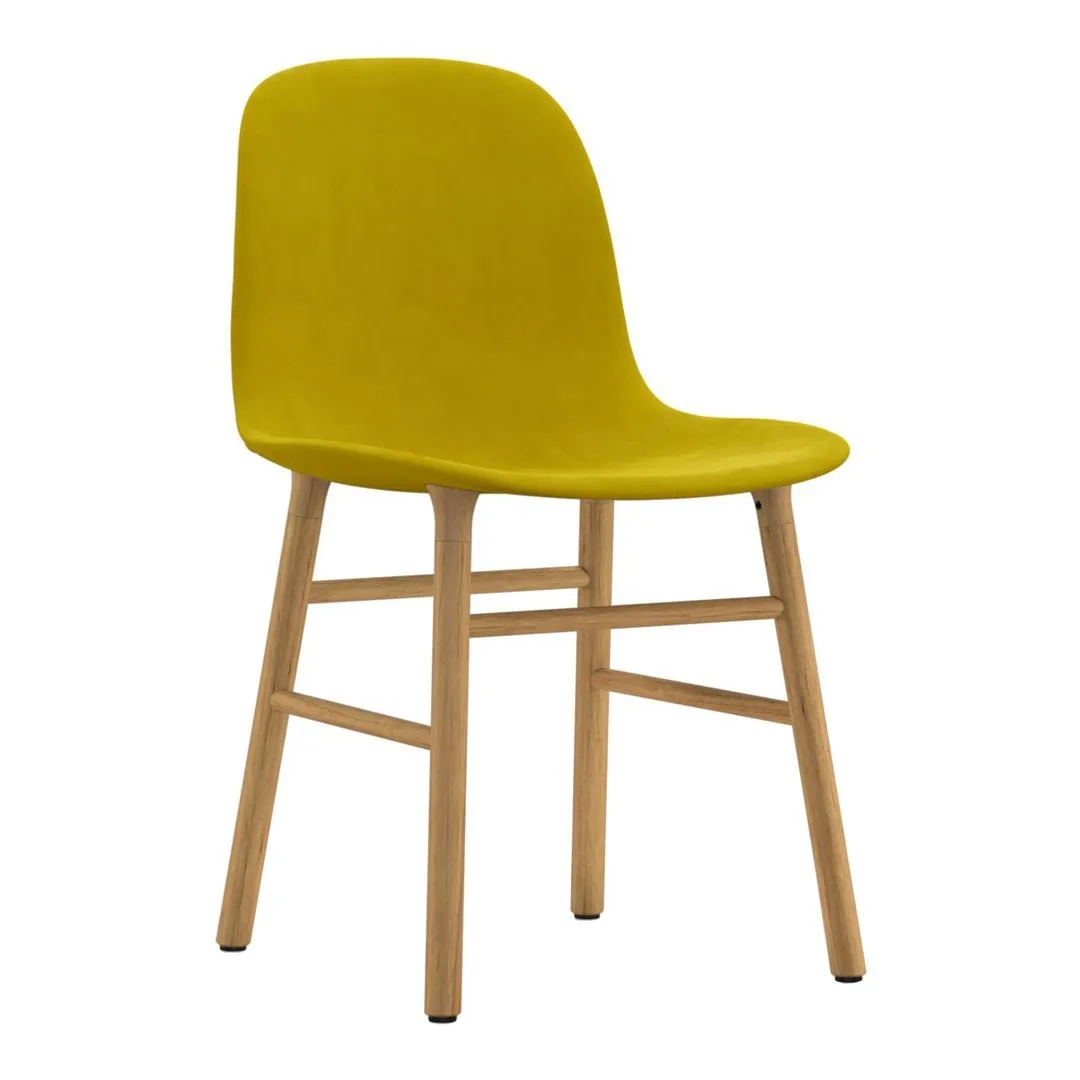 Form Chair - Wood Legs - Upholstered