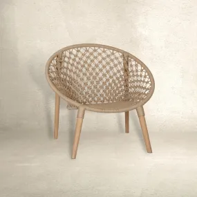 LAZULI OCCASIONAL CHAIR | NATURAL