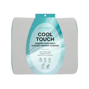 Odyssey Living Cool Touch Memory Foam Back Support Cushion