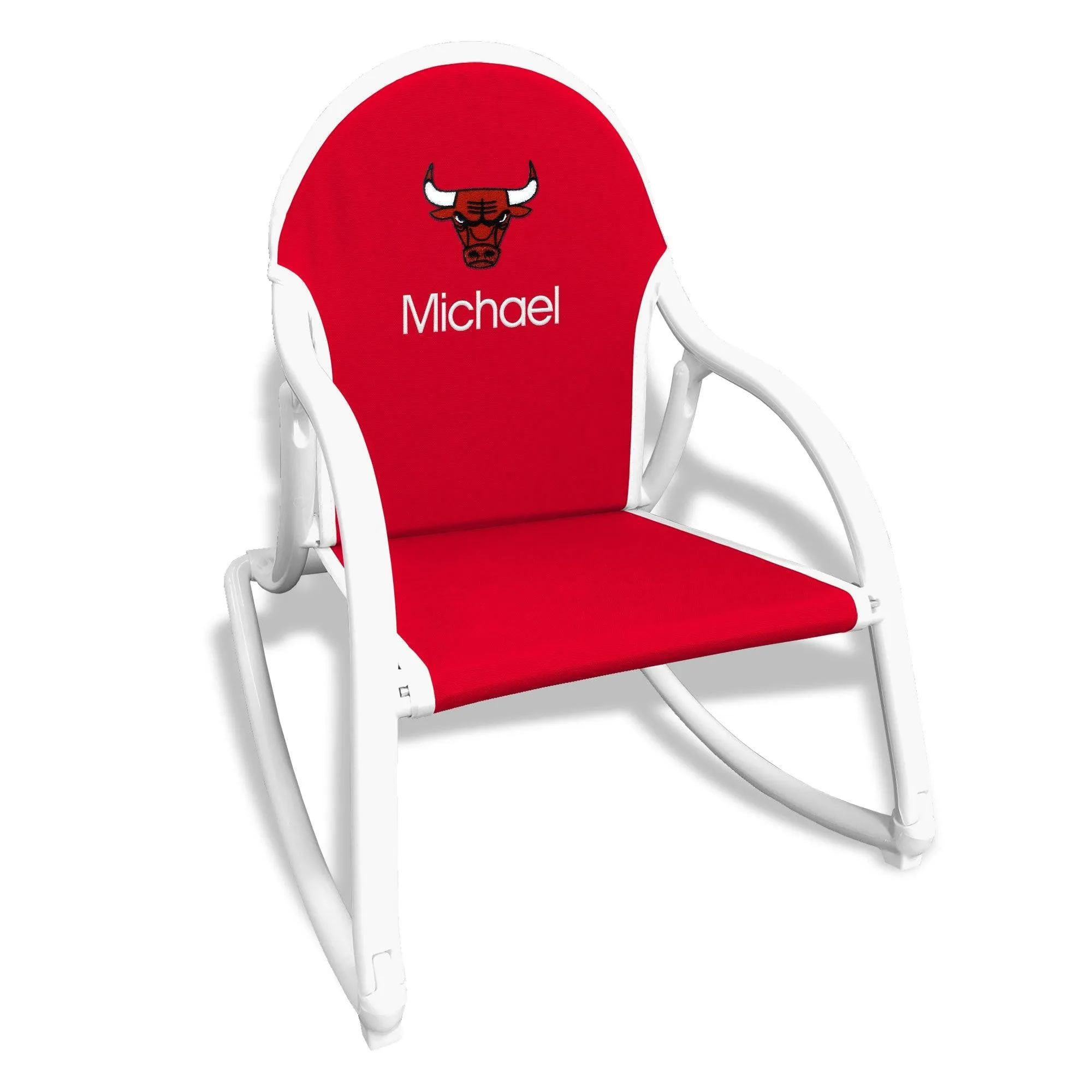 Personalized Chicago Bulls Rocking Chair