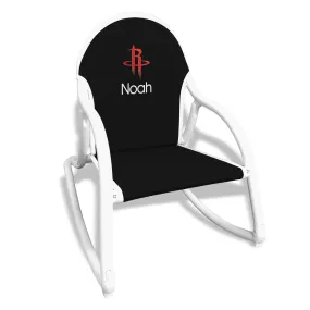 Personalized Houston Rockets Rocking Chair