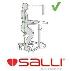 Salli Slim Basic Ergonomic Chair for Kids and Petite Women