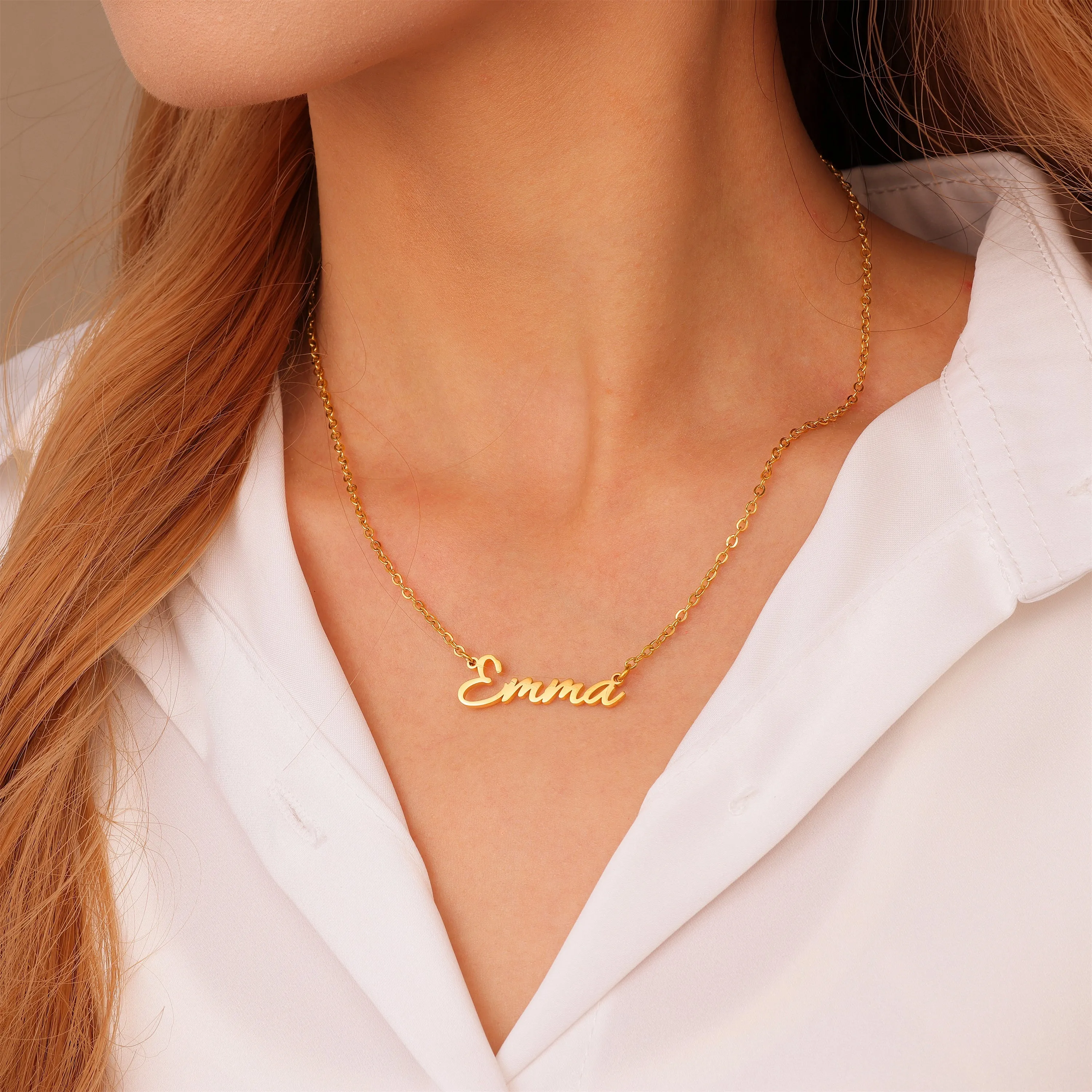 Script Allure Necklace