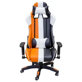 TITAN-X SERIES/ 306 GAMING CHAIR (BLACK-ORANGE-WHITE)