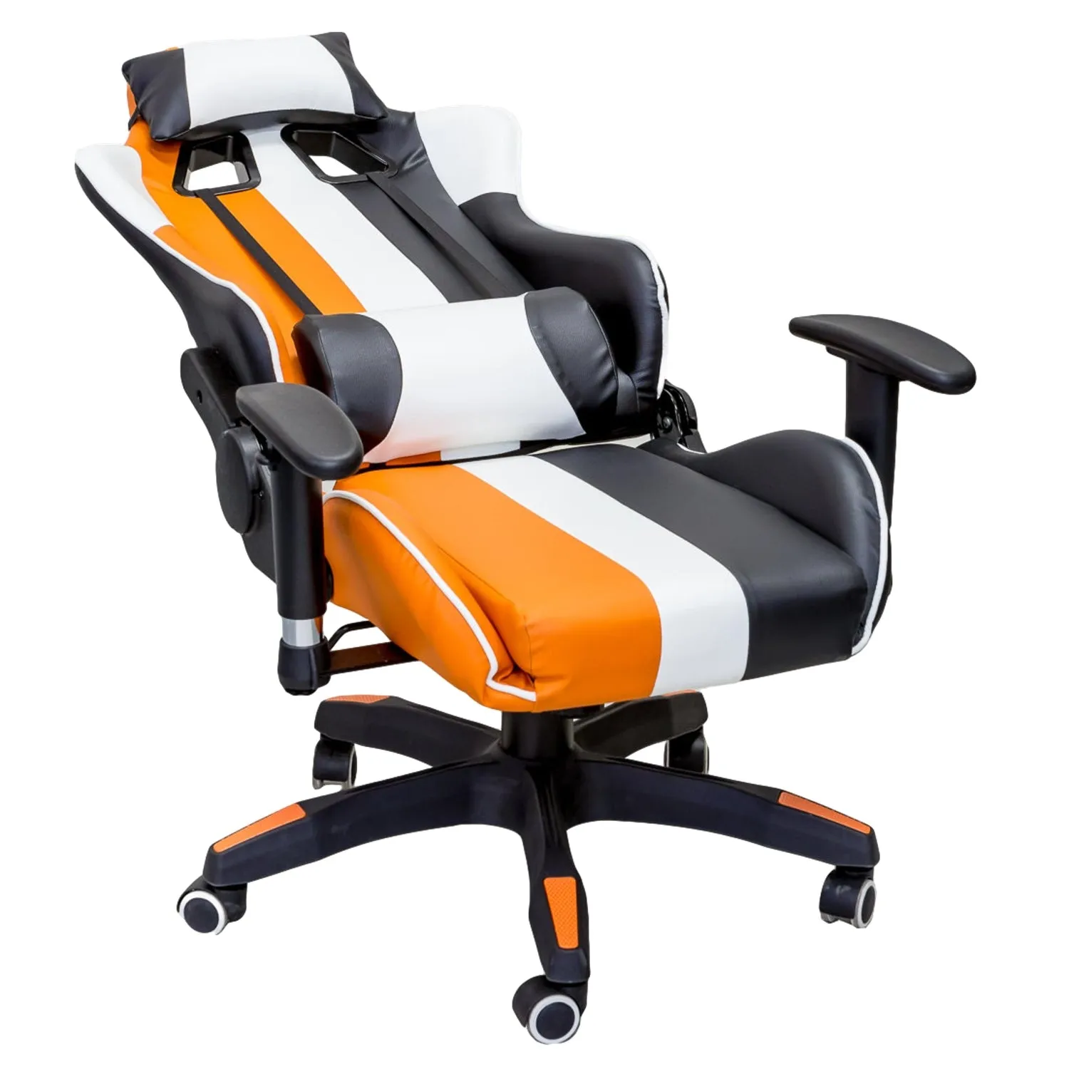 TITAN-X SERIES/ 306 GAMING CHAIR (BLACK-ORANGE-WHITE)