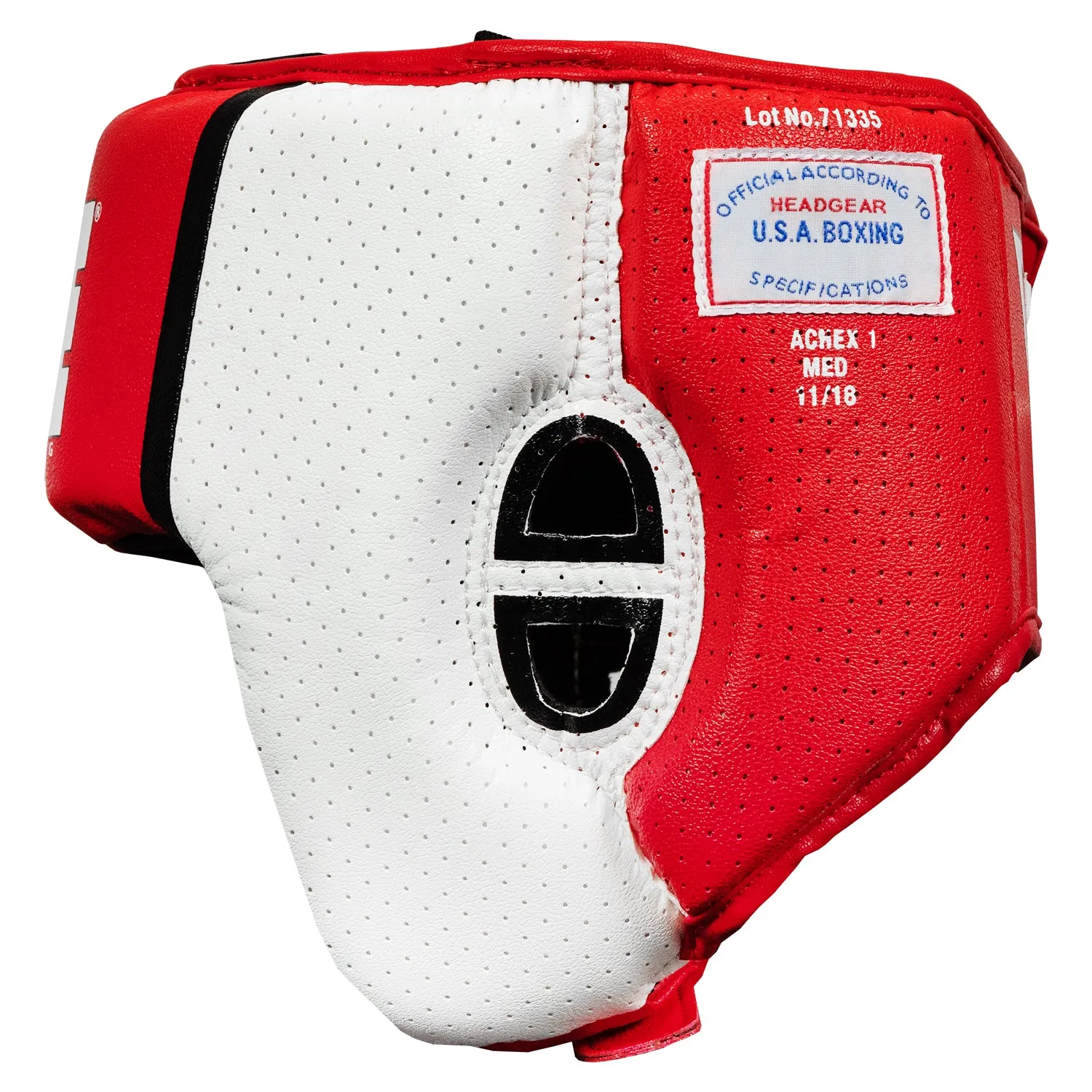 TITLE Boxing Aerovent Elite USA Boxing Competition Headgear – Open Face