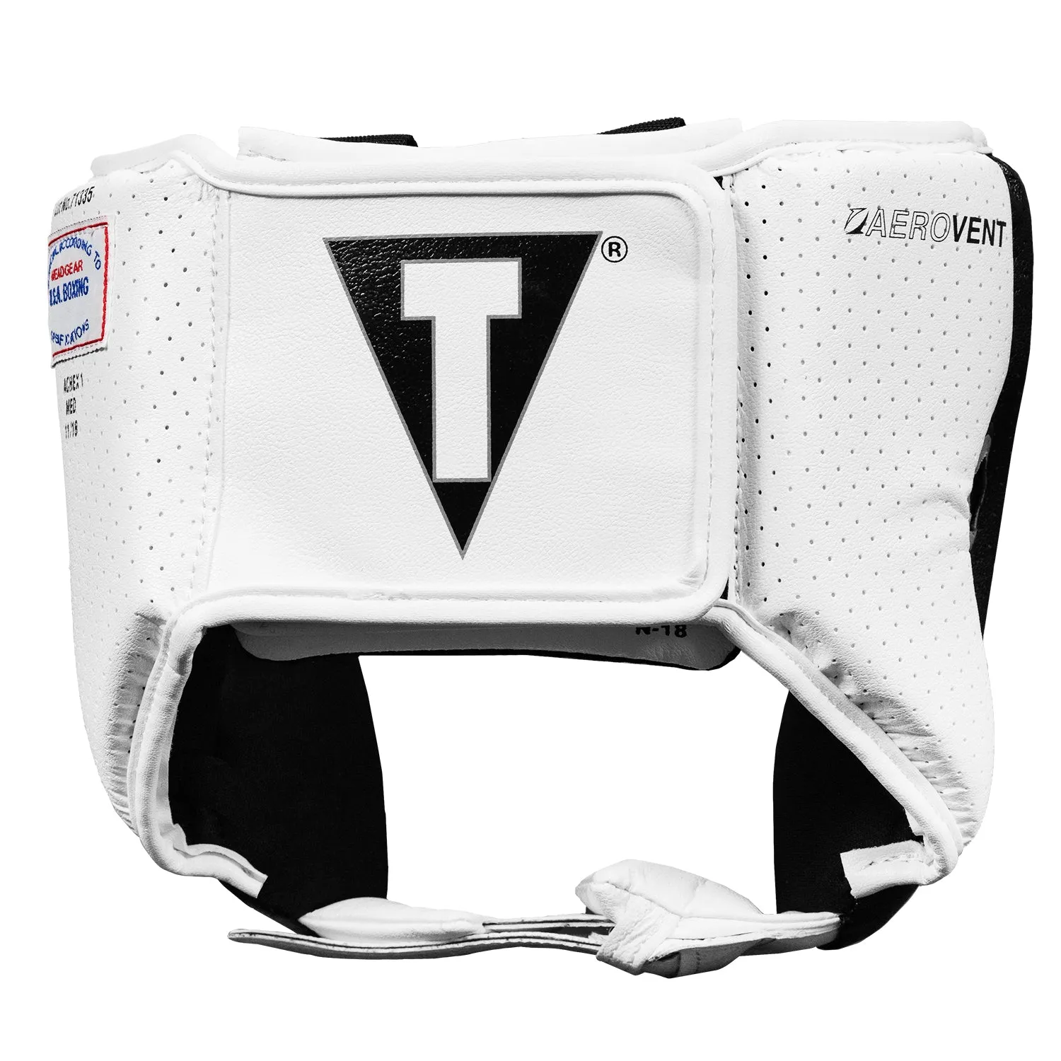 TITLE Boxing Aerovent Elite USA Boxing Competition Headgear – Open Face